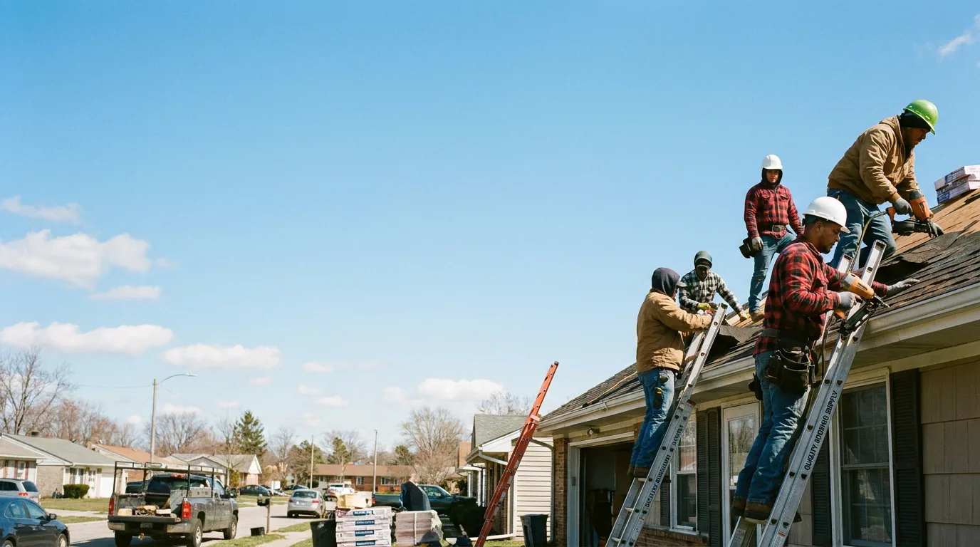 Roofing in Mangham, LA near me